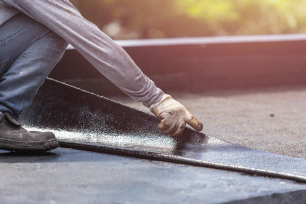 Professional Waterproofing technician working in Vanlue, OH